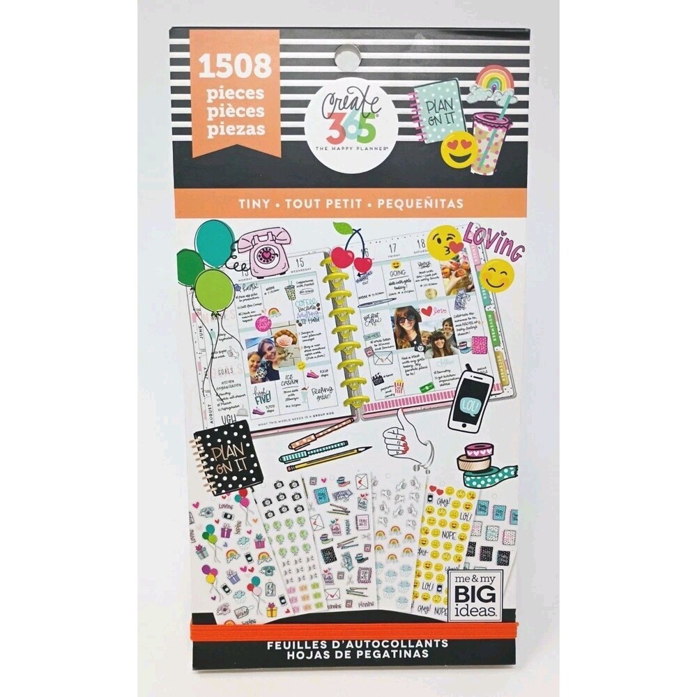 The Happy planner Sticker Book 1508 Pieces